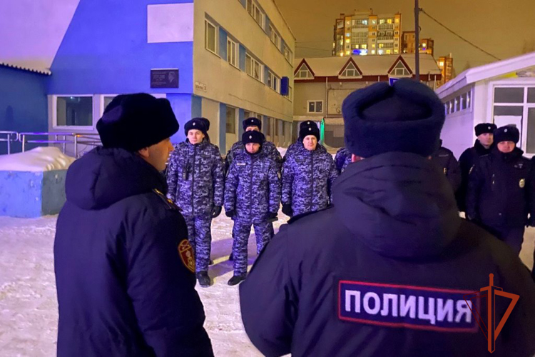 Росгвардия обеспечила безопасность жителей Томской области в новогоднюю ночь