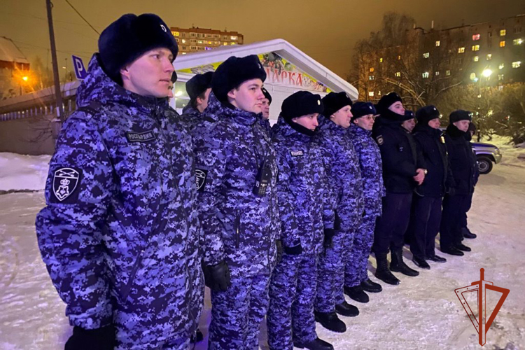 Росгвардия обеспечила безопасность жителей Томской области в новогоднюю ночь