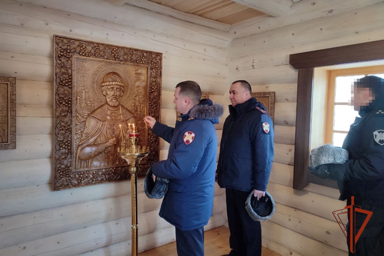Томский ОМОН «Ратник» почтил память боевого товарища, погибшего в ходе СВО