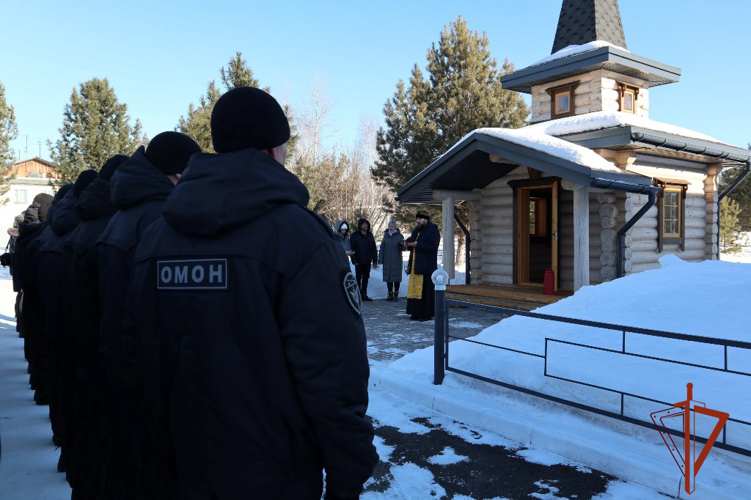 Томский ОМОН «Ратник» почтил память боевого товарища, погибшего в ходе СВО