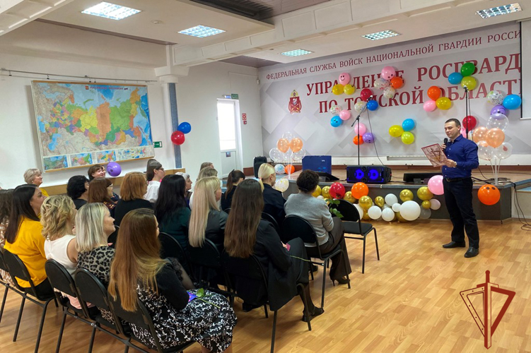 Международный женский день отметили в Управлении Росгвардии по Томской области