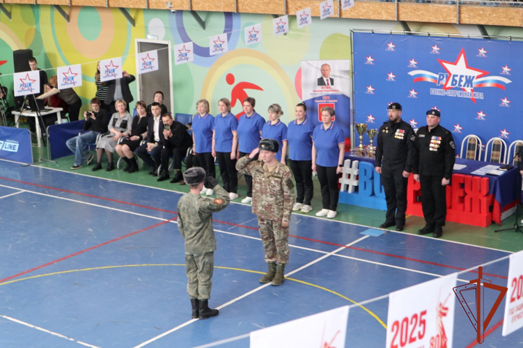 При поддержке Росгвардии прошел финал военно-спортивной игры «Рубеж» в Томске