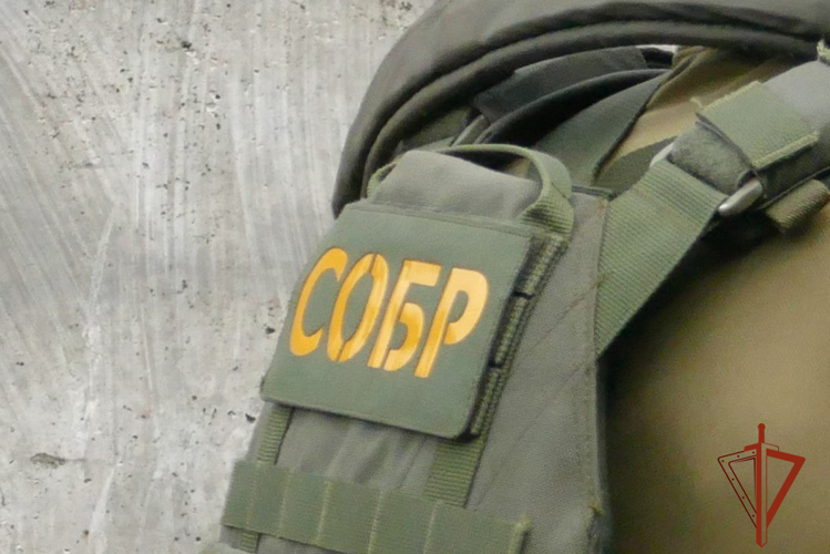 Сотрудники томского СОБР «Корд» Росгвардии задержали рецидивиста, подозреваемого в совершении кражи в Томске