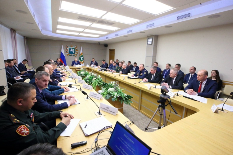 Росгвардия приняла участие в заседании областной антитеррористической комиссии и оперативного штаба в преддверии Дня Победы в Томске
