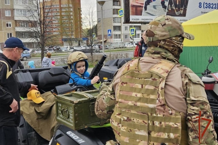 Росгвардейцы активно участвуют в патриотических мероприятиях в Томской области накануне юбилея Победы (видео)