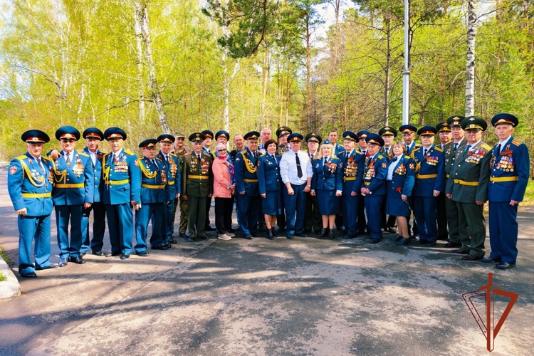 Ветераны Северского соединения Росгвардии отметили 80-летие Победы в Великой Отечественной войне 