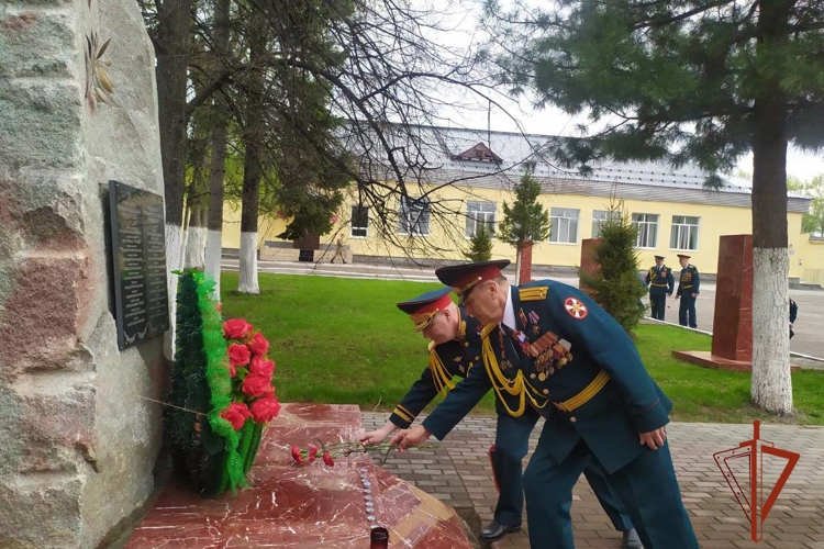 Ветераны Северского соединения Росгвардии отметили 80-летие Победы в Великой Отечественной войне 