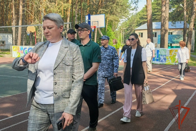 Безопасность детских лагерей в Томской области проверяют сотрудники Росгвардии