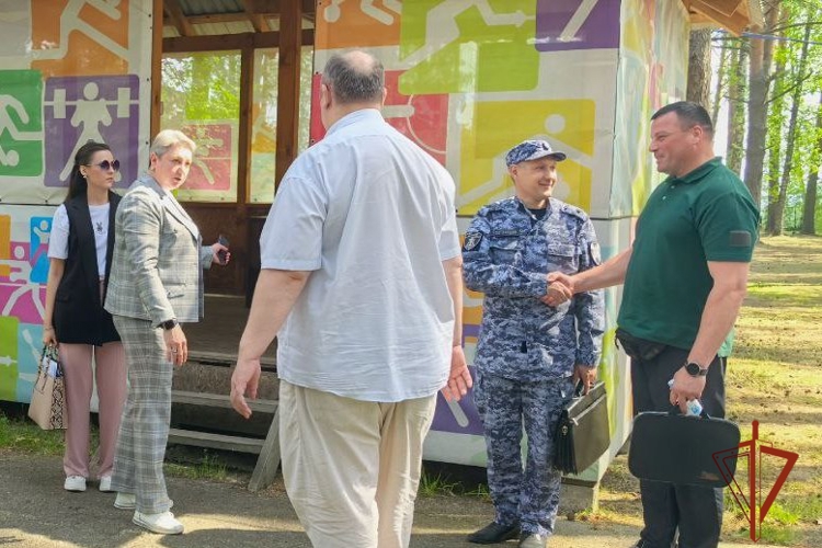 Безопасность детских лагерей в Томской области проверяют сотрудники Росгвардии