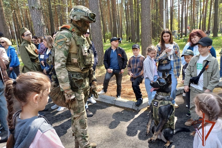 День образования кинологической службы отметили в Северском соединении Росгвардии