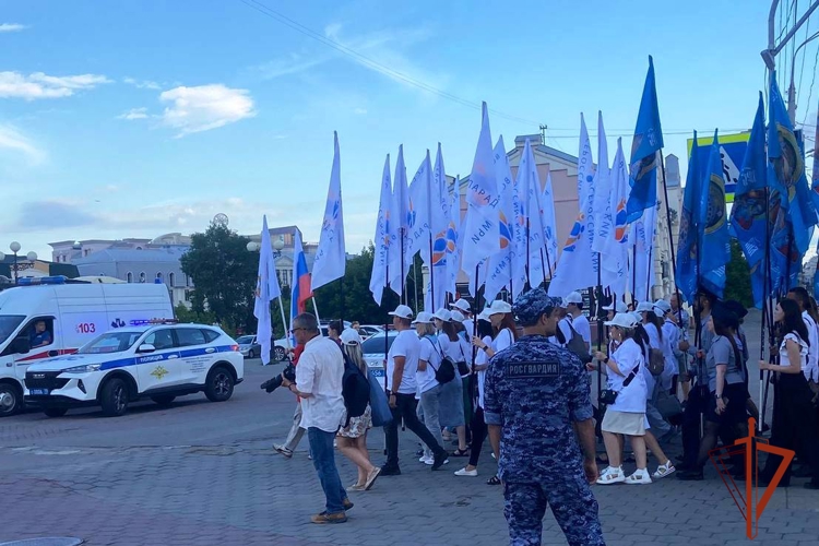 Безопасность Парада семьи в Томске обеспечили сотрудники Росгвардии 