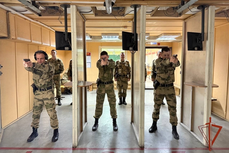 Учебно-методический сбор молодых офицеров прошел в Северском соединении Росгвардии