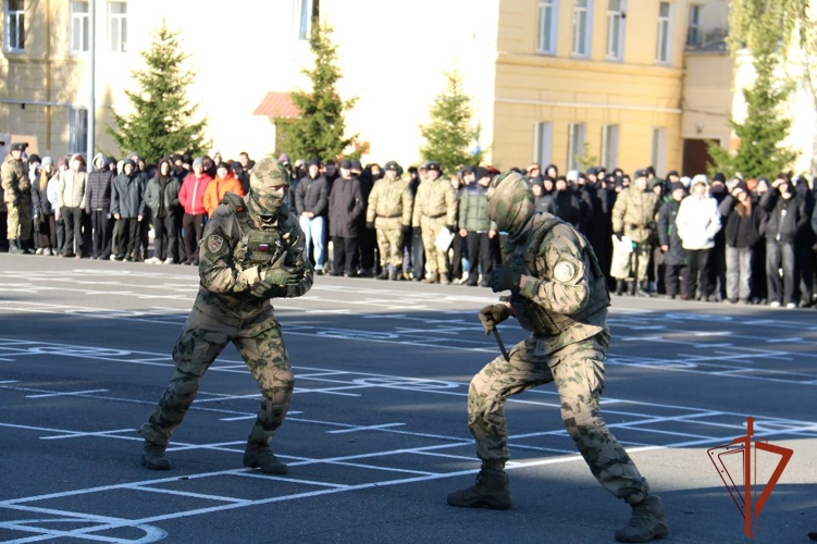 День призывника состоялся в Северском соединении Росгвардии
