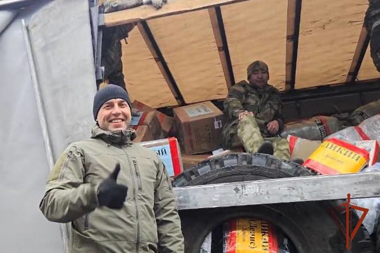 Росгвардия в Томской области приняла участие в отправке масштабной гуманитарной помощи в зону СВО (видео)