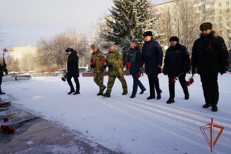 Росгвардия в Томской области чествует Героев Отечества
