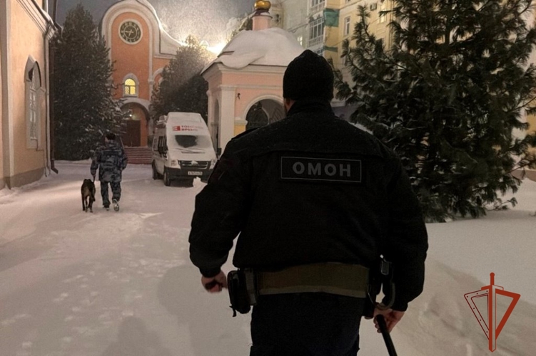 Росгвардия обеспечила безопасность празднования Рождества Христова в Томской области
