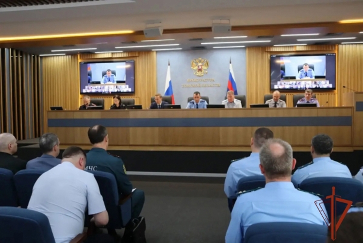 Начальник Управления Росгвардии по Томской области принял участие в заседании координационного совещания