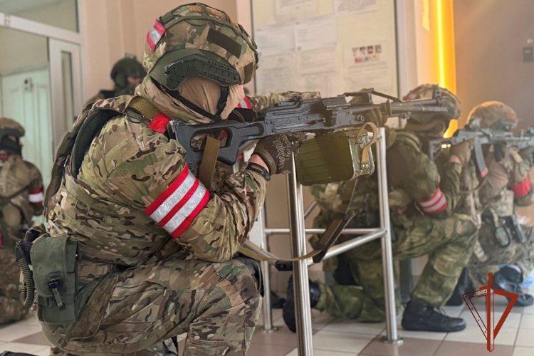 В Томской области Росгвардия приняла участие в командно-штабном учении (видео)