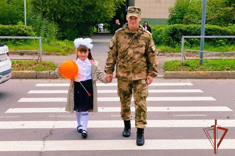 Росгвардейцы и автоинспекторы в Томской области провели акцию «Безопасные дороги детям!»