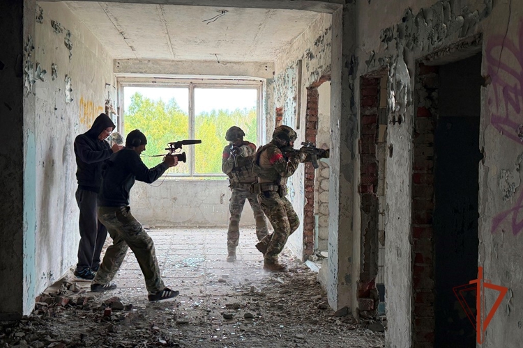В Томской области проходят съемки патриотического фильма «Крыло» с участием спецназа Росгвардии