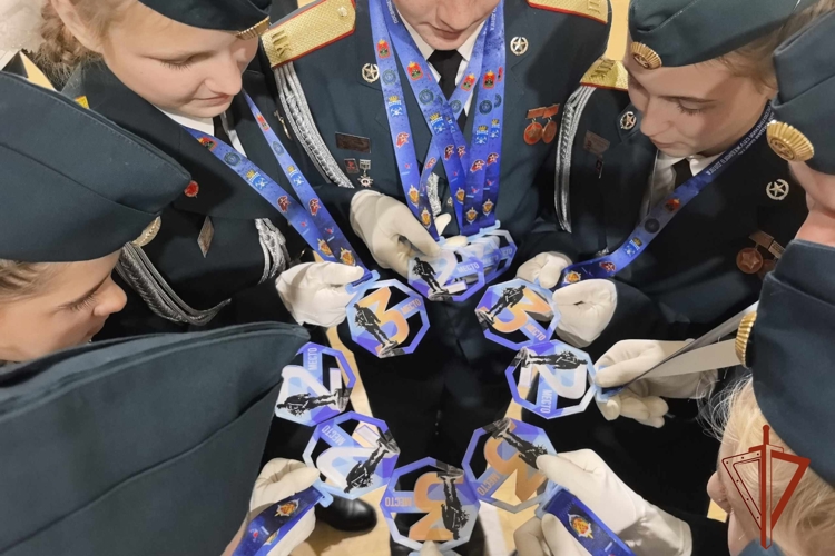 Подшефные Управлению Росгвардии по Томской области юнармейцы «Поста № 1» завоевали второе место на Всероссийском турнире